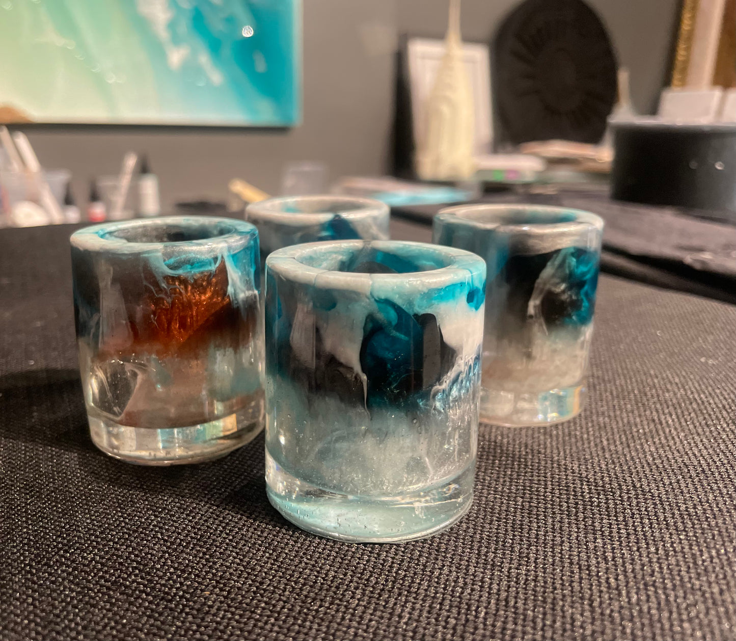 Poseidon Shot Glasses