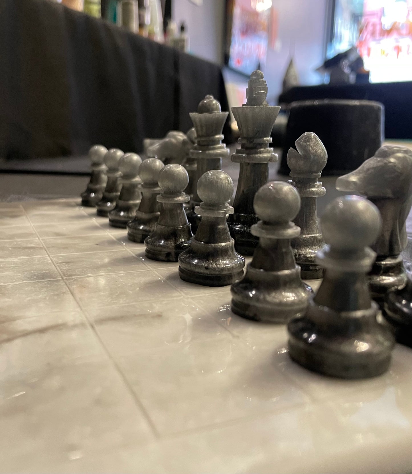 Resin Chess Set Workshop for 2