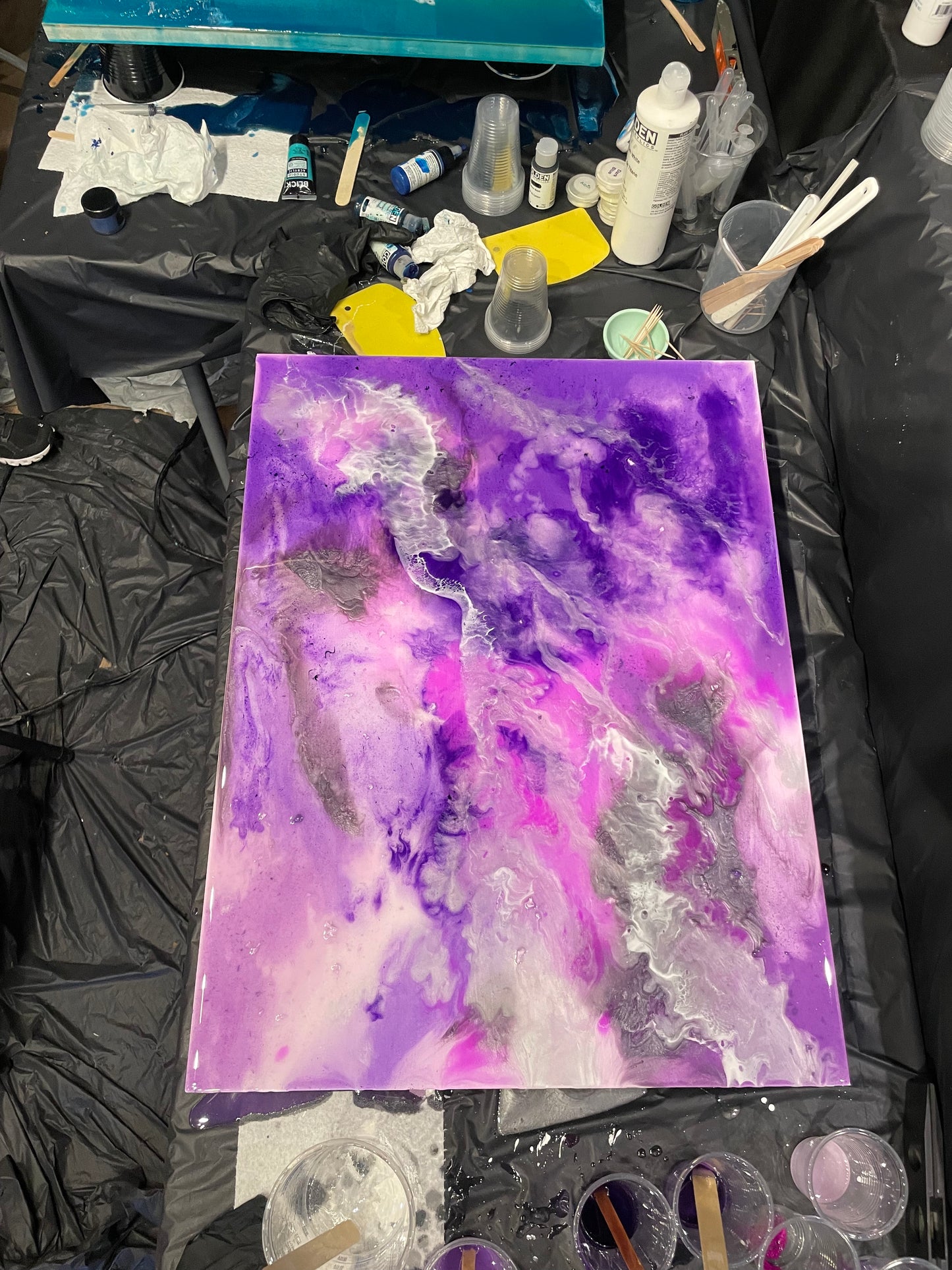 Resin Canvas Workshop (16x20)