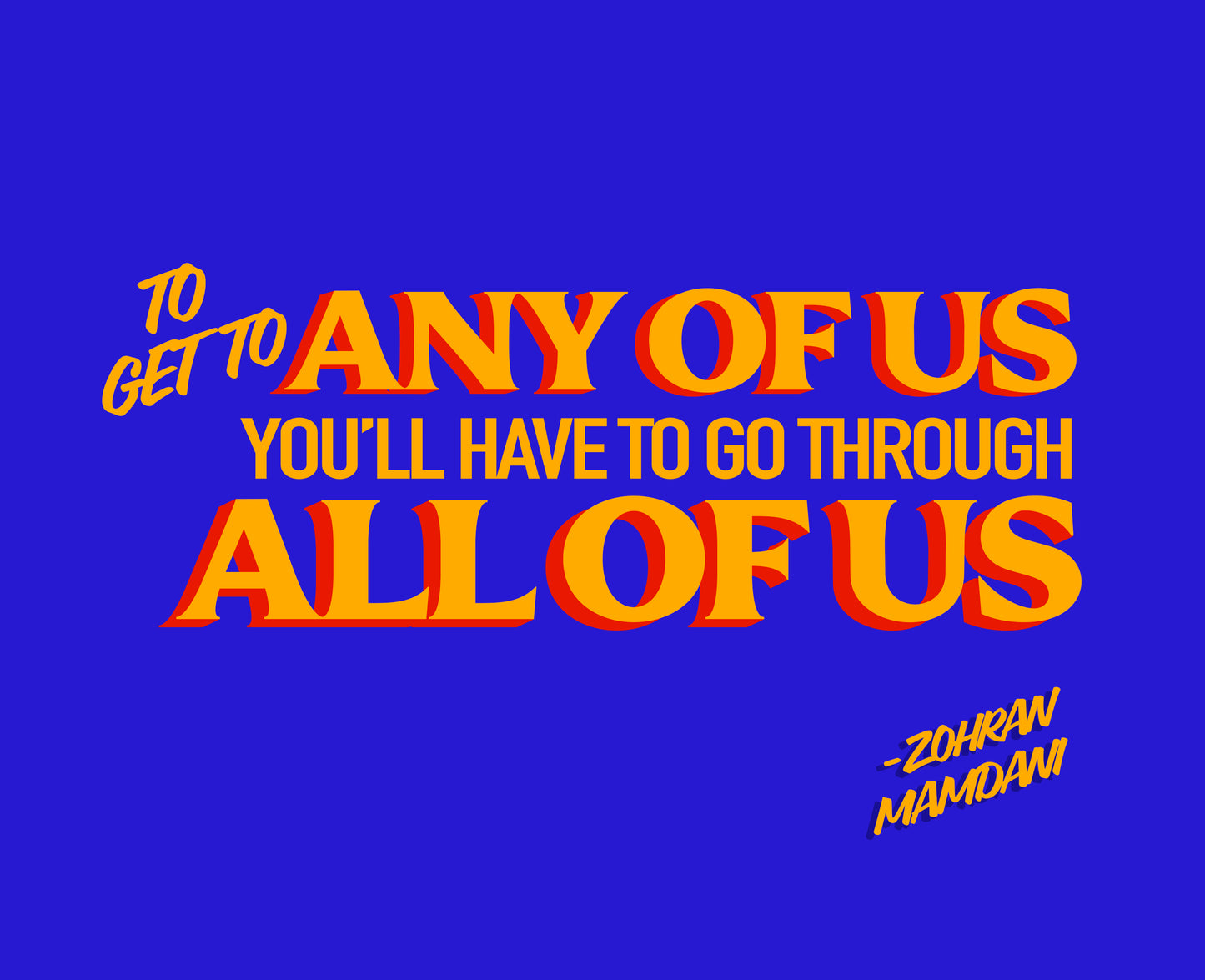 All of Us - NYC Mamdani Tank Top