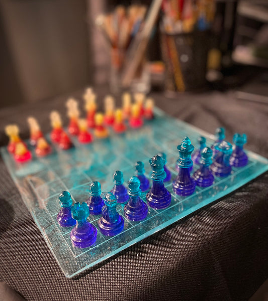 Resin Chess Set Workshop for 2