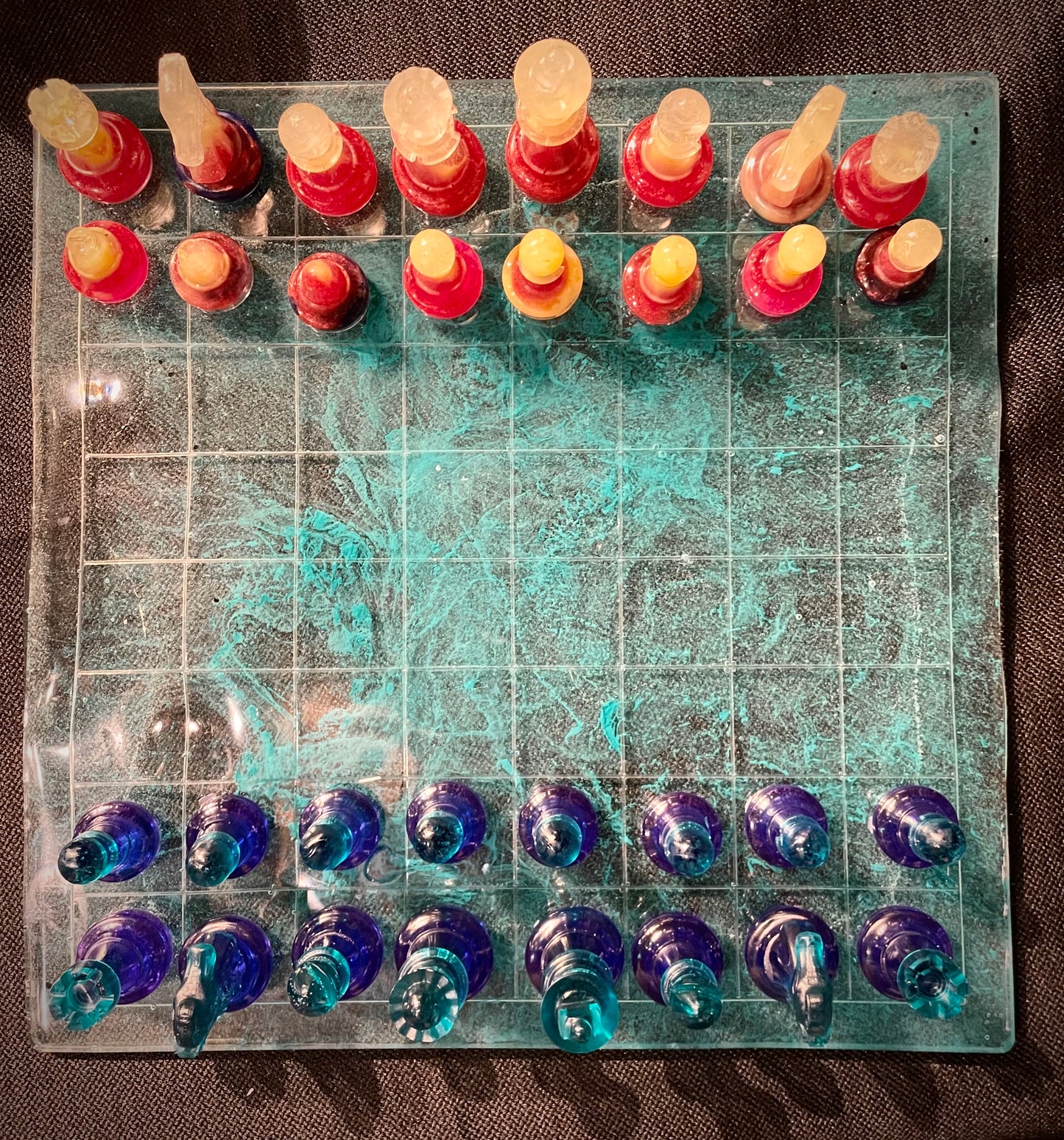 Resin Chess Set Workshop for 2