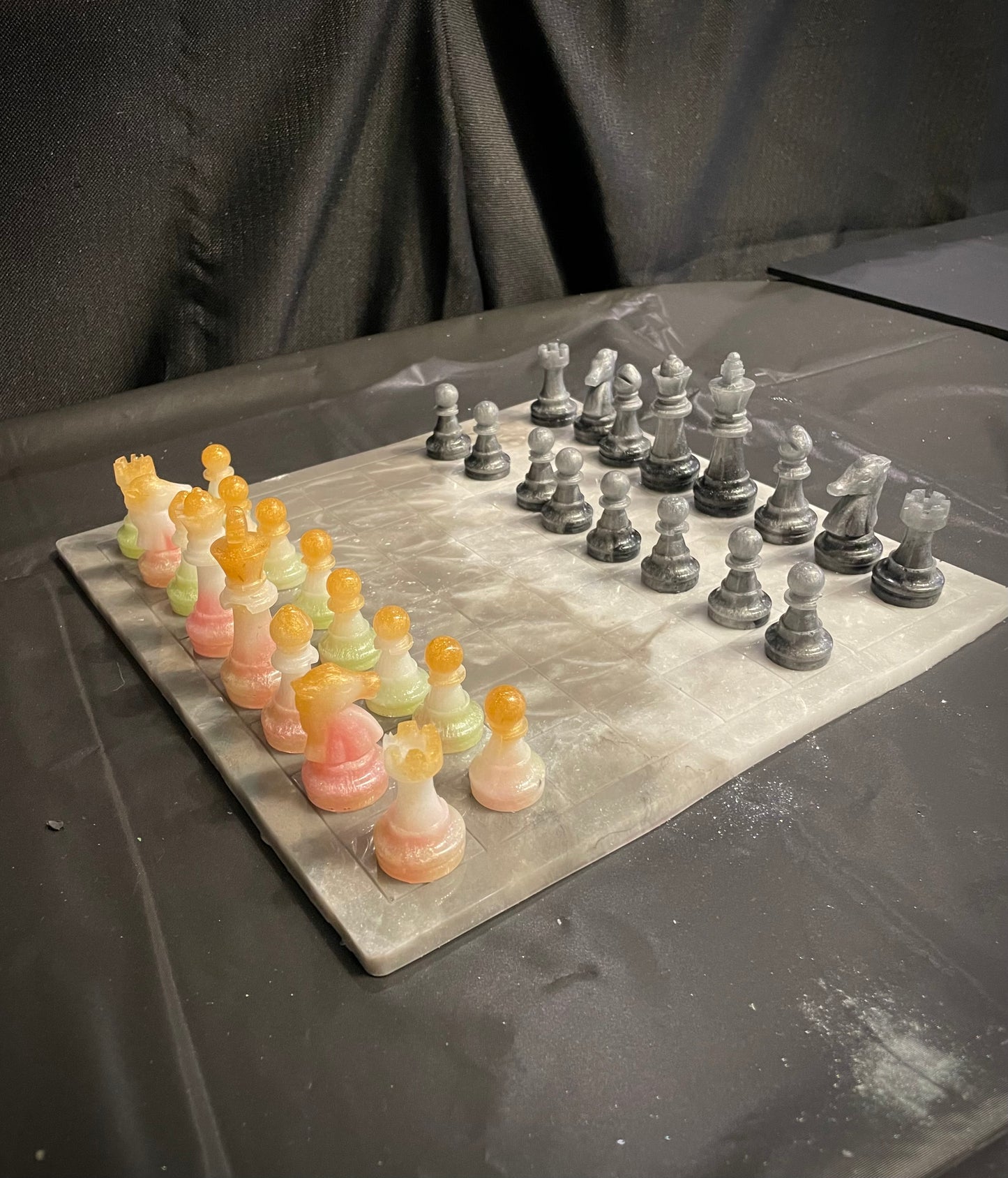 Resin Chess Set Workshop for 2