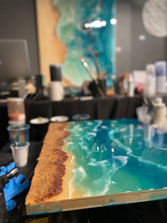Resin Canvas Workshop (16x20)